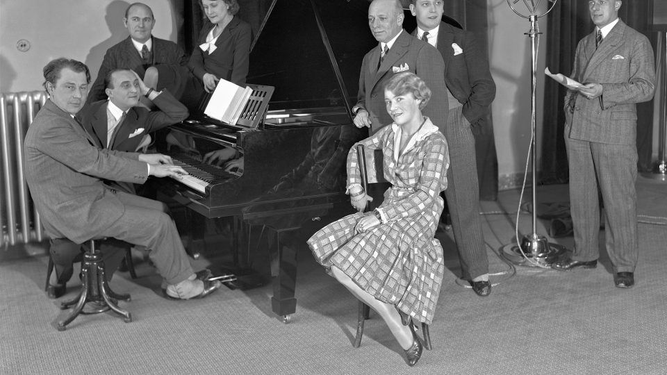 4) Zkoušky operety v Brně (digitalizace a restaurování Miloslav Novák) | foto: autor neznámý, Archiv Českého rozhlasu 4) Zkoušky operety v Brně (digitalizace a restaurování Miloslav Novák)